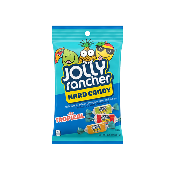 Jolly Rancher Tropical Hard Candy 184g Adam's Candy Shop